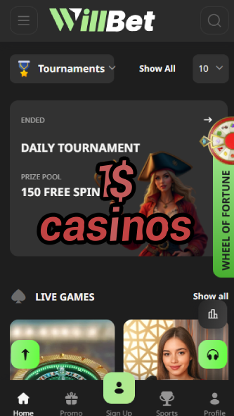 1$ Casinos - Play with Low Deposits-casinocasi.ydblkf.net